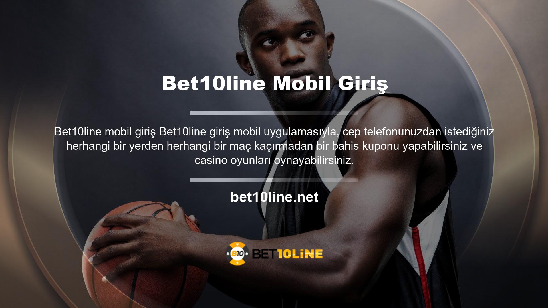 Her ne kadar yeni bir bahis sitesi olmasına rağmen, Bet10line tanıtımı, kullanıcılarına geniş bahis yelpazesi, casino oyunu ayrıntılı ve müşteri merkezli hizmet politikası ile hizmet veren Live Casino sitesi kısa sürede büyük ilgi gördü